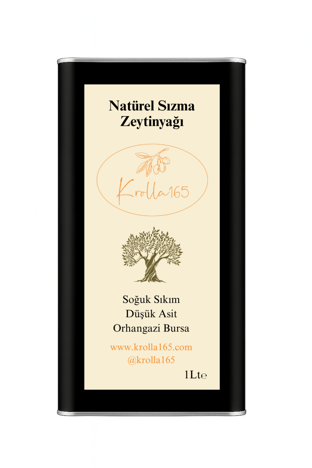 Soğuk Sıkım Natürel Sızma Zeytinyağı 1 Litre