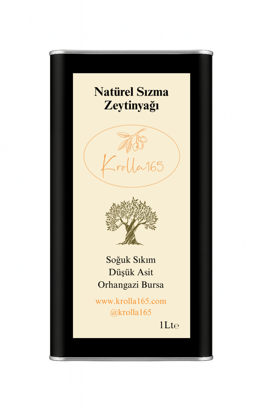 Soğuk Sıkım Natürel Sızma Zeytinyağı 1 Litre